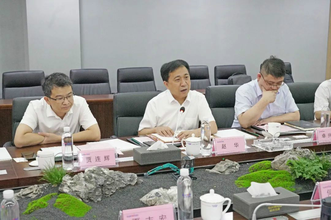 中铁装备赵华总经理莅临米兰平台app体育-官方版-米兰电竞直播
智能交流