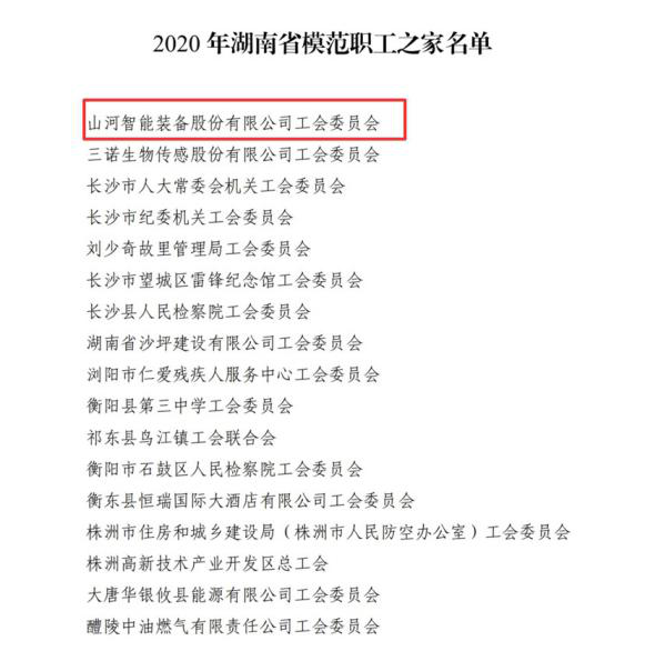 米兰平台app体育-官方版-米兰电竞直播
智能工会获评“湖南省模范职工之家”