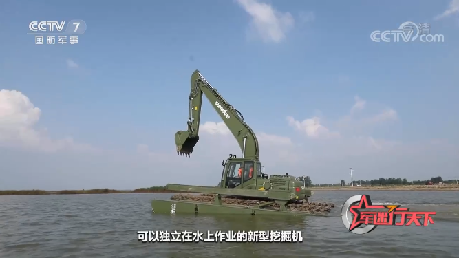 水陆两用挖掘机亮相央视！米兰平台app体育-官方版-米兰电竞直播
智能应急救援“猛将”出战