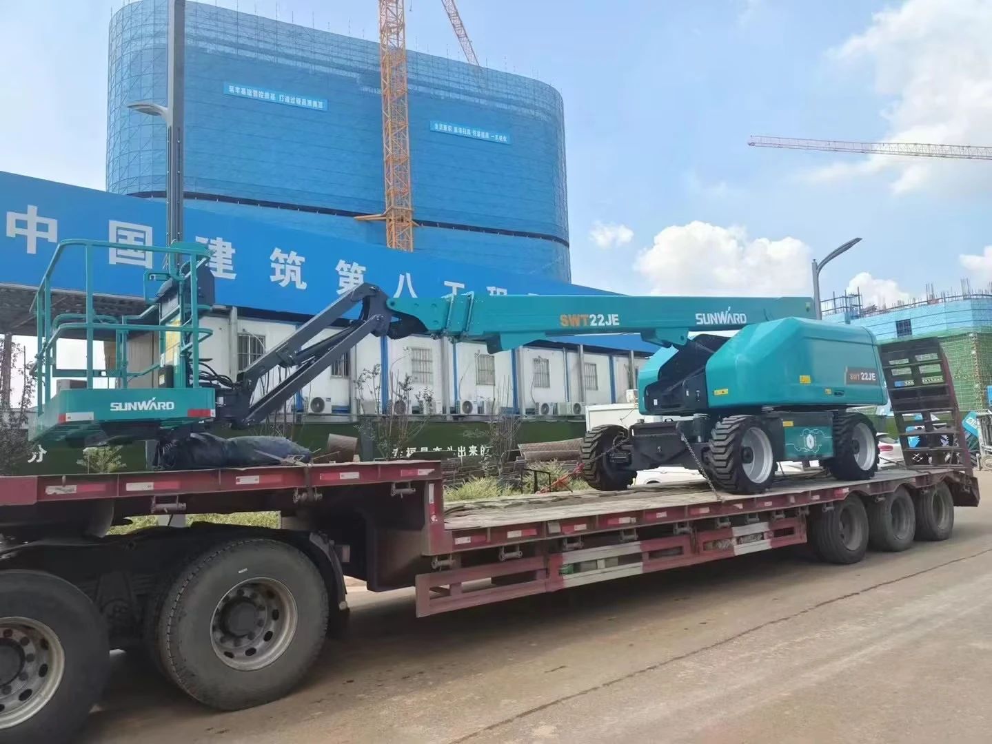 实力上新！米兰平台app体育-官方版-米兰电竞直播
智能电动直臂高空作业平台进军华中市场