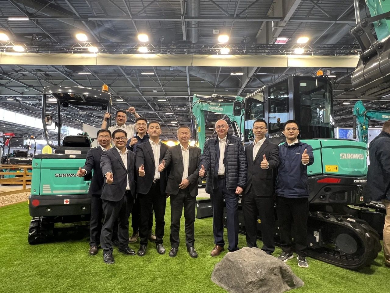 赢战INTERMAT 2024！米兰平台app体育-官方版-米兰电竞直播
智能土方机械深耕全球高端市场