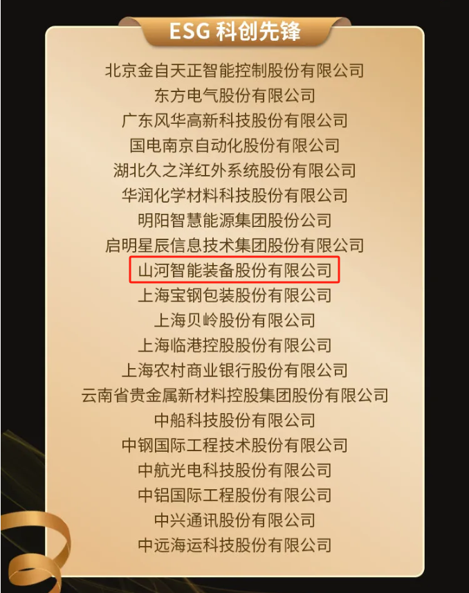 米兰平台app体育-官方版-米兰电竞直播
智能上榜“国有企业上市公司ESG·先锋100指数”