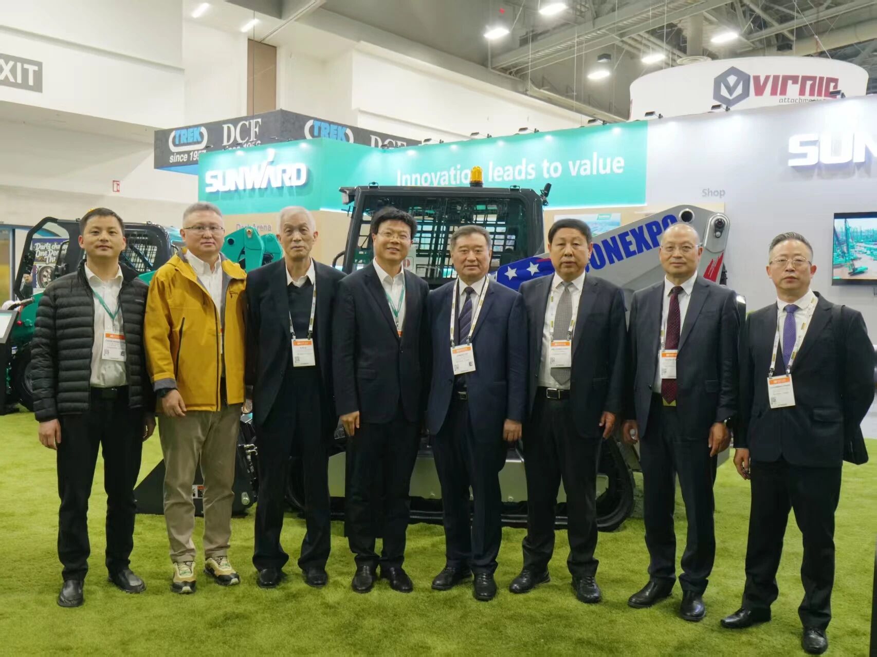 2026美国拉展 | 中国工程机械工业协会会长苏子孟一行到访米兰平台app体育-官方版-米兰电竞直播
智能展位